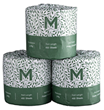 Recycled Wrapped Toilet Tissue White, 2 Ply, 400 Sheets Per Roll, 48 Rolls Pack